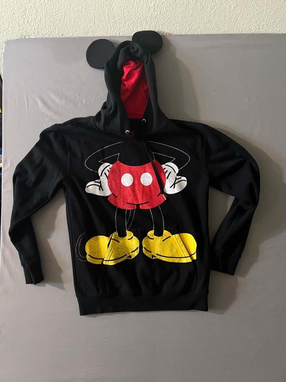 Disney Parks Mickey Mouse Graphic Pullover Hoodie with 3D Ears